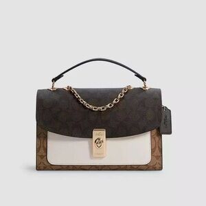 COACH Lane Shoulder Bag In Blocked Signature Canvas # C1539